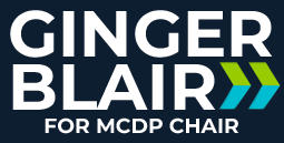 Ginger Blair For MCDPTX Chair